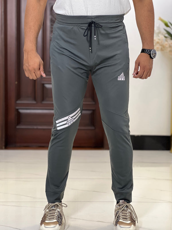 Adi Lycra Dark Grey Trouser