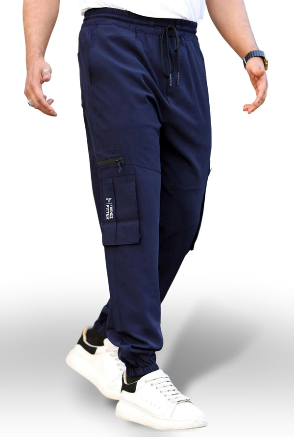 Imported Trendz Fitter Navy Cargo Trouser