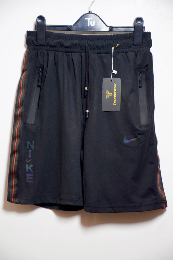 Nike striper shorts black